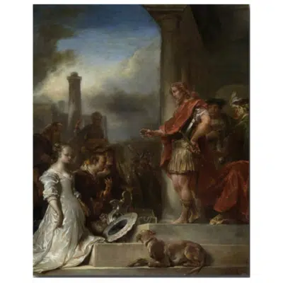 Gerbrand van den Eeckhout 1653 The Continence of Scipio