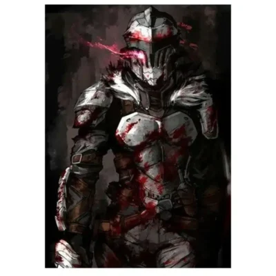 Goblin Slayer Anime Beings and Cute Girls Wall Art Printed on Canvas - Image 15