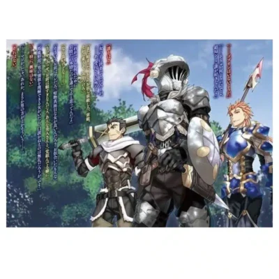 Goblin Slayer Anime Beings and Cute Girls Wall Art Printed on Canvas - Image 17