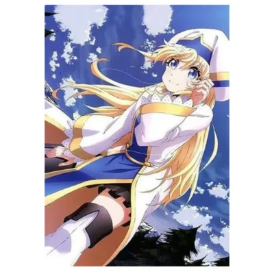 Goblin Slayer Anime Beings and Cute Girls Wall Art Printed on Canvas - Image 3