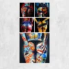 Hip Graffiti Artworks Paintings Printed on Canvas