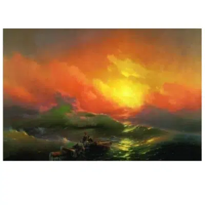 Ivan Aivazovsky 1850 The Ninth Wave