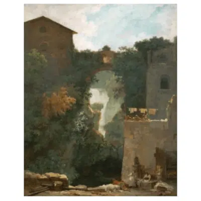 Jean Honore Fragonard 1762 Grand Cascade at Tivoli