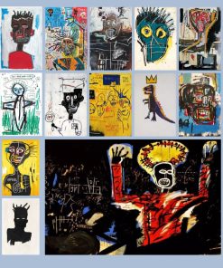 Jean-Michel Basquiat Artworks Printed on Canvas