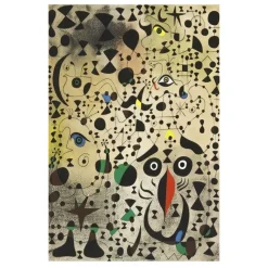 Abstract Artworks by Joan Miro Printed on Canvas - Image 11