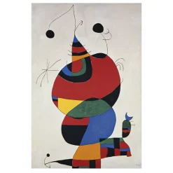Abstract Artworks by Joan Miro Printed on Canvas - Image 13