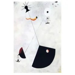 Abstract Artworks by Joan Miro Printed on Canvas - Image 6