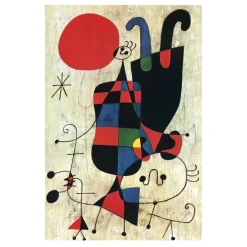 Abstract Artworks by Joan Miro Printed on Canvas - Image 8