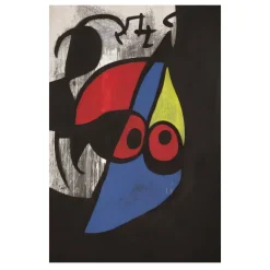 Abstract Artworks by Joan Miro Printed on Canvas - Image 10