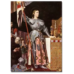 Joan of Arc at the Coronation of Charles VII, 1854