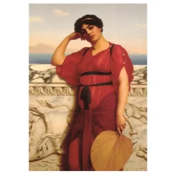 John William Godward Paintings of Women Printed on Canvas - Image 3
