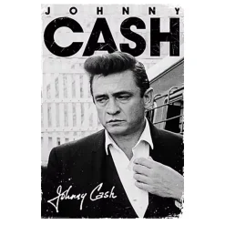 Johnny Cash American Singer and Songwriter Wall Art Printed on Canvas - Image 15