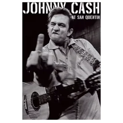 Johnny Cash American Singer and Songwriter Wall Art Printed on Canvas - Image 4