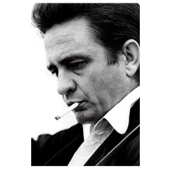 Johnny Cash American Singer and Songwriter Wall Art Printed on Canvas - Image 7