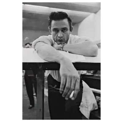 Johnny Cash American Singer and Songwriter Wall Art Printed on Canvas - Image 9