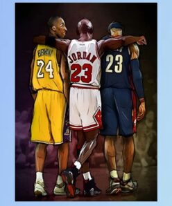 Kobe Bryant Michael Jordan LeBron James