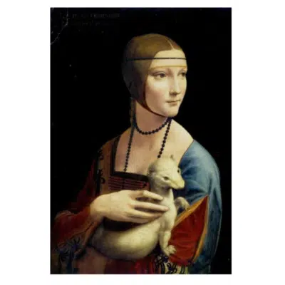 Leonardo da Vinci 1489 The Lady with an Ermine