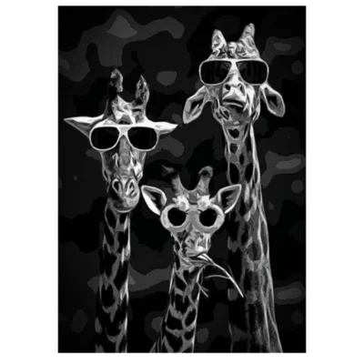 Lions and Other Animals Pictures Printed on Canvas - Image 9