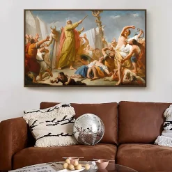 Moses and The Serpent of Brass by Giuseppe Angel