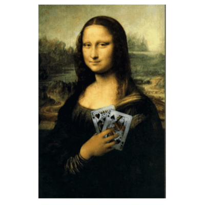 Otherwise Paintings of Mona Lisa Printed on Canvas - Image 5