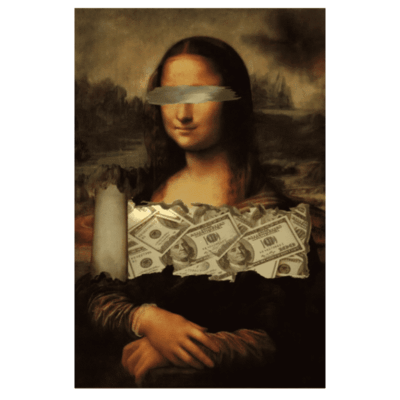 Otherwise Paintings of Mona Lisa Printed on Canvas - Image 4