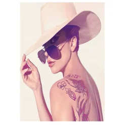 Pictures of Lady Gaga Wall Art Printed on Canvas - Image 3