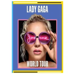 Pictures of Lady Gaga Wall Art Printed on Canvas - Image 10