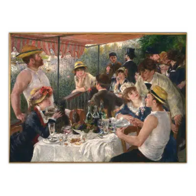Pierre Auguste Renoir 1880 The Luncheon of the Boating Party
