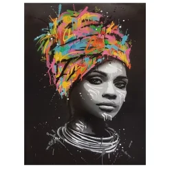 Portrait of Woman Paintings Printed on Canvas