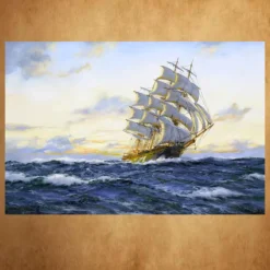 Seascape Sailboat Wall Art