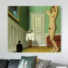 The Giantess by René Magritte Printed on Canvas