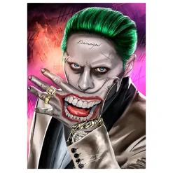 The Joker Abstract Painting