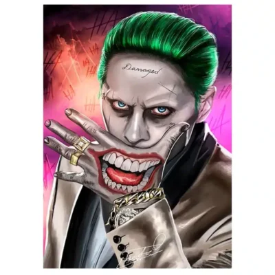 The Joker Abstract Painting