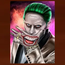 The Joker Abstract Painting