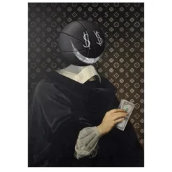 The World is Yours and Masked People Artworks Printed on Canvas - Image 11