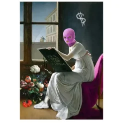 The World is Yours and Masked People Artworks Printed on Canvas - Image 12