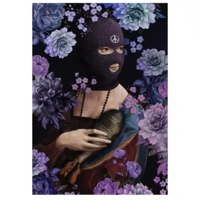 The World is Yours and Masked People Artworks Printed on Canvas - Image 15
