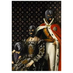 The World is Yours and Masked People Artworks Printed on Canvas - Image 17
