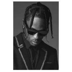 Travis Scott Pictures and Paintings Printed on Canvas - Image 4
