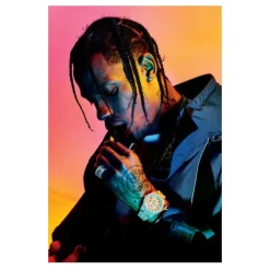 Travis Scott Pictures and Paintings Printed on Canvas - Image 6