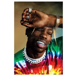 Travis Scott Pictures and Paintings Printed on Canvas - Image 7