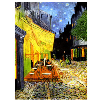 Vincent van Gogh 1888 Café Terrace at Night -