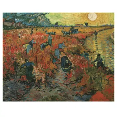 Vincent van Gogh 1888 Red Vineyards at Arles