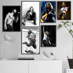 Vocal and Guitarist Chris Cornell Pictures Printed on Canvas