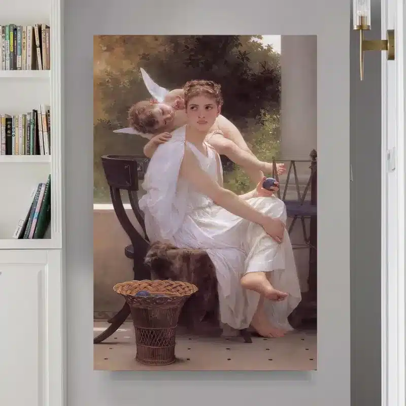 Work Interrupted by William Adolphe Bouguereau