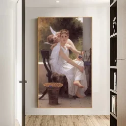 Work Interrupted by William Adolphe Bouguereau
