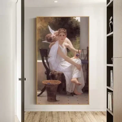Work Interrupted by William Adolphe Bouguereau