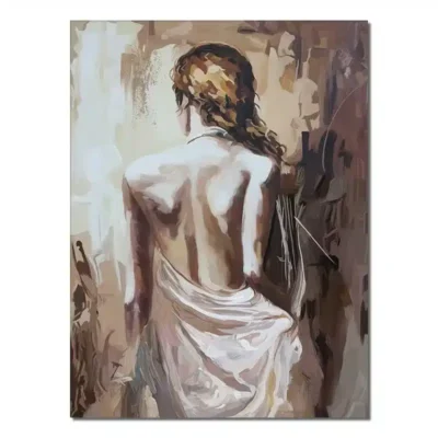 Abstract Female Wall Art Paintings Printed on Canvas - Image 2