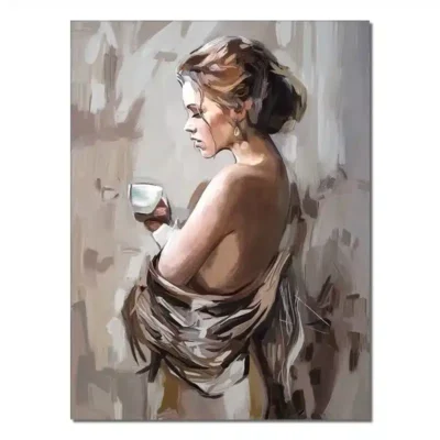 Abstract Female Wall Art