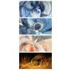 Abstract Geometric Pattern Paintings Printed on Canvas